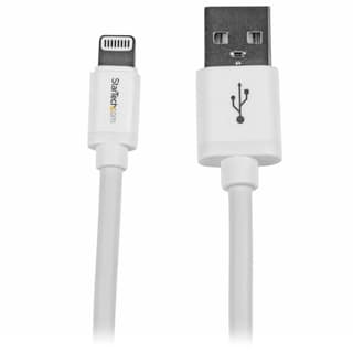 Cable 2m Lightning Apple Ipod Ipad Iphone 5 A Usb 2.0 Blanco