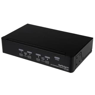 Switch Conmutador Kvm 4x Displayport Dp Audio Hub Usb