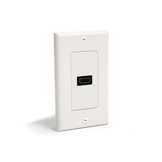 Placa De Pared Hdmi De Una Entrada Hembra - Color Blanco - Hdmiplate - Startech.com Mod. Hdmiplate