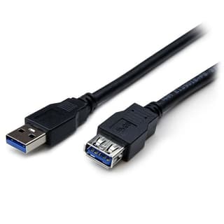 Cable Usb 3.0 De 2m Extensor Alargador - Usb A Macho A Hembra - Startech.com Mod. Usb3sext2mbk