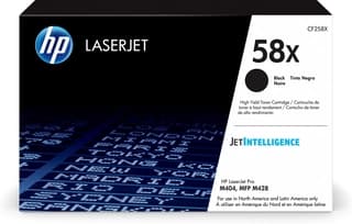 Cartucho Tóner Hp Cf258x Laser 10000 Páginas Negro Laserjet Pro M404